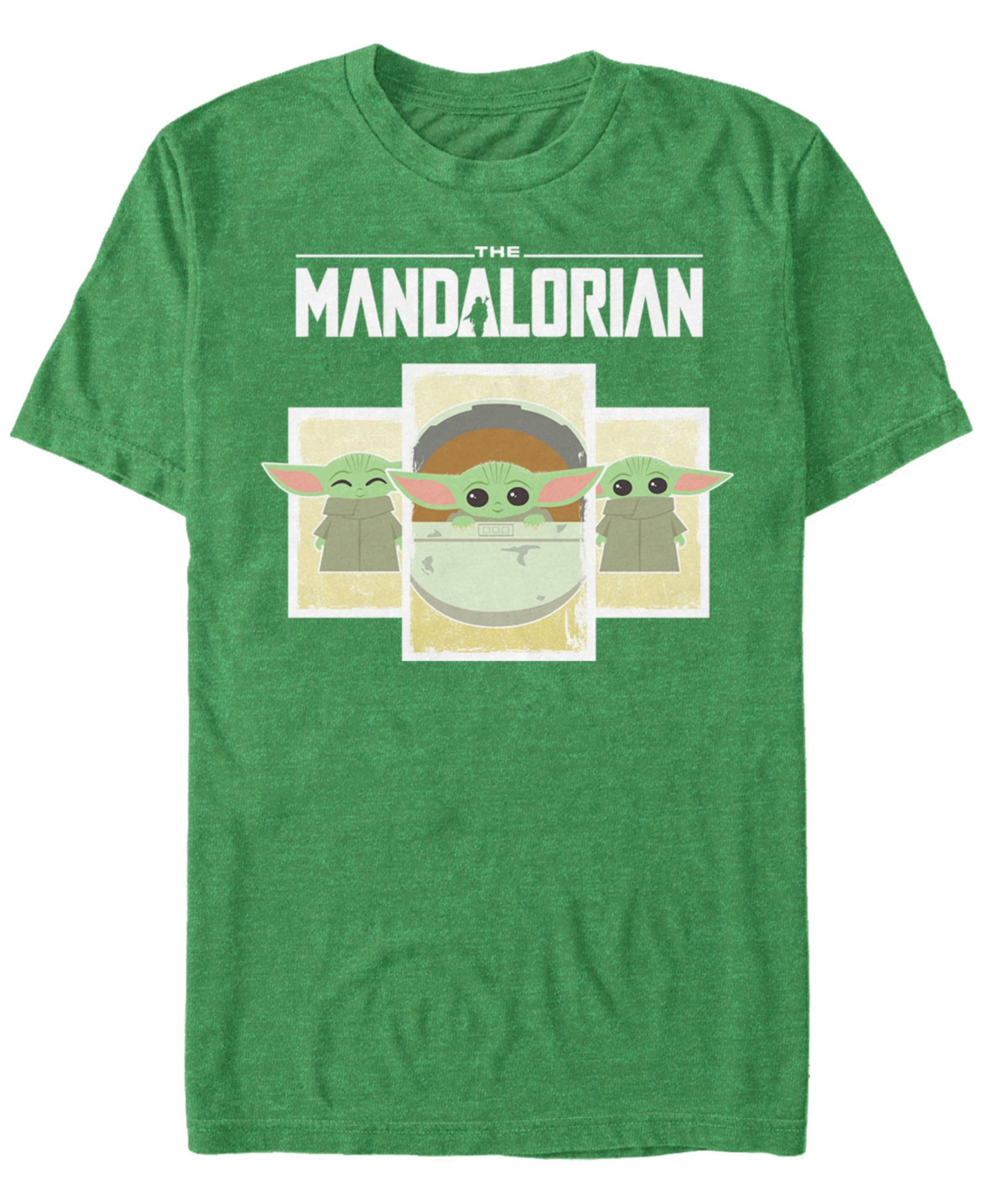 Мужская футболка Star Wars The Mandalorian The Child с принтом, короткий рукав