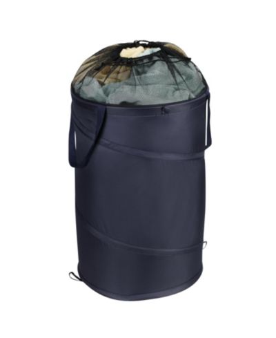 Сетчатая корзина для белья Household Essentials Mesh Pop Up, Navy