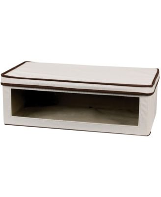 Большой холщовый короб для хранения Household Essentials