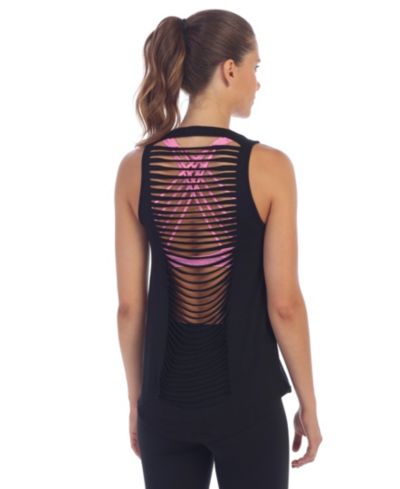 American Fitness Couture майка с открытой спиной Laser Cut Get Shredded