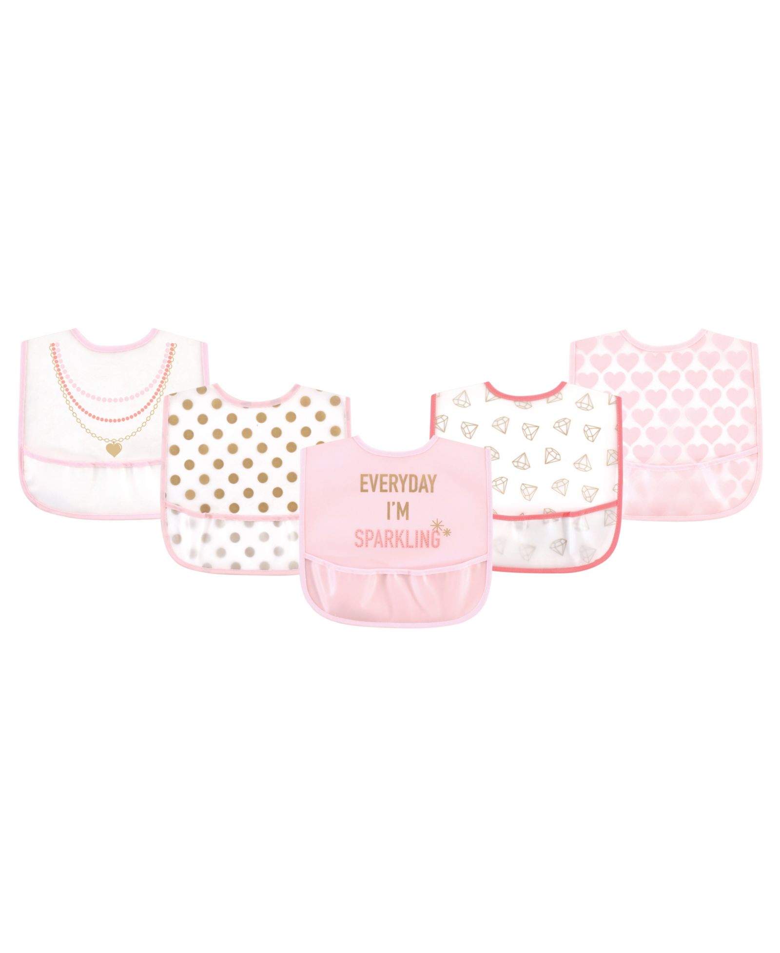 Treasure Child' Waterproof Mealtime PEVA Bibs