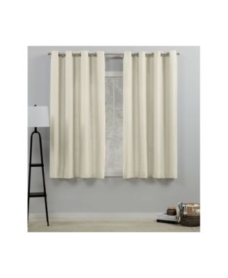 Loha Light Filtering, Grommet Top Curtain Panels (Set of 2)