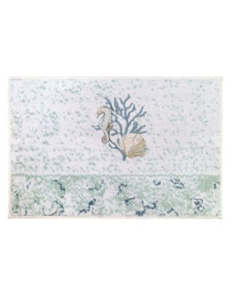 Avanti Coastal Terrazzo Cotton Bath Rug, 20" x 30"