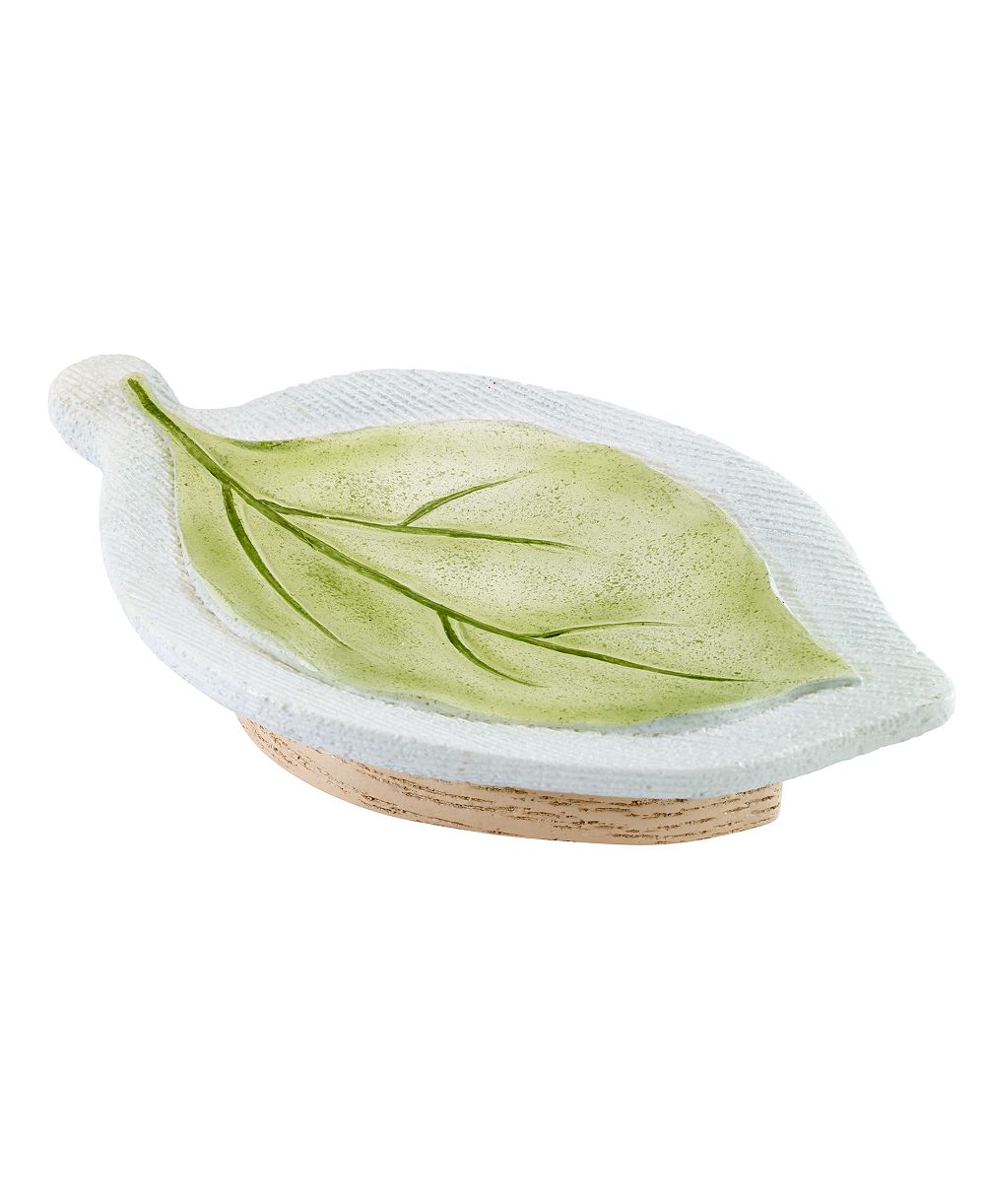 Мыльница из смолы Avanti Ombre Leaves Botanical