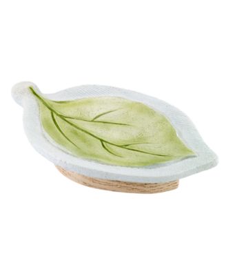 Мыльница из смолы Avanti Ombre Leaves Botanical