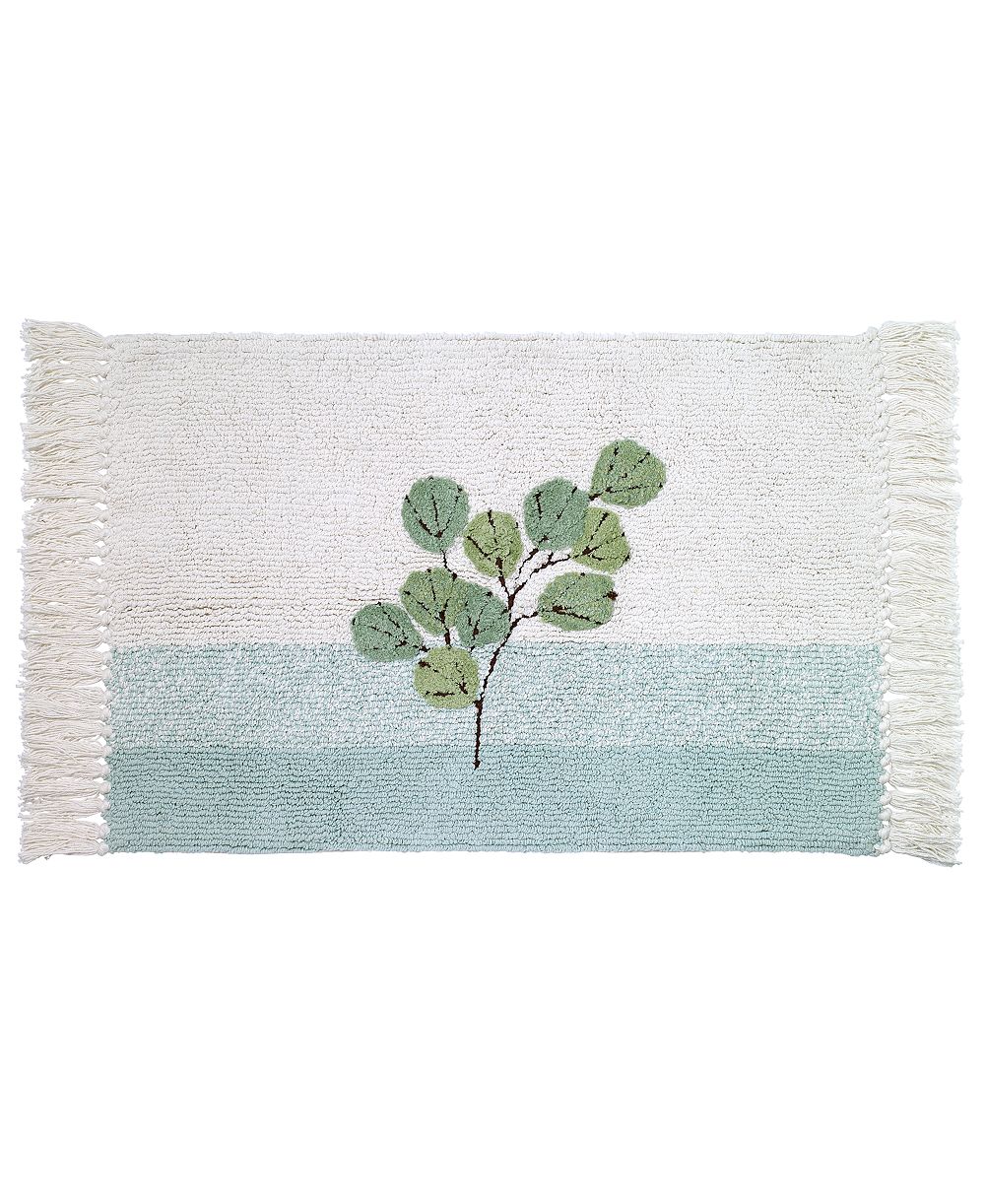Хлопковый коврик для ванной Avanti Ombre Leaves, 20" x 30"