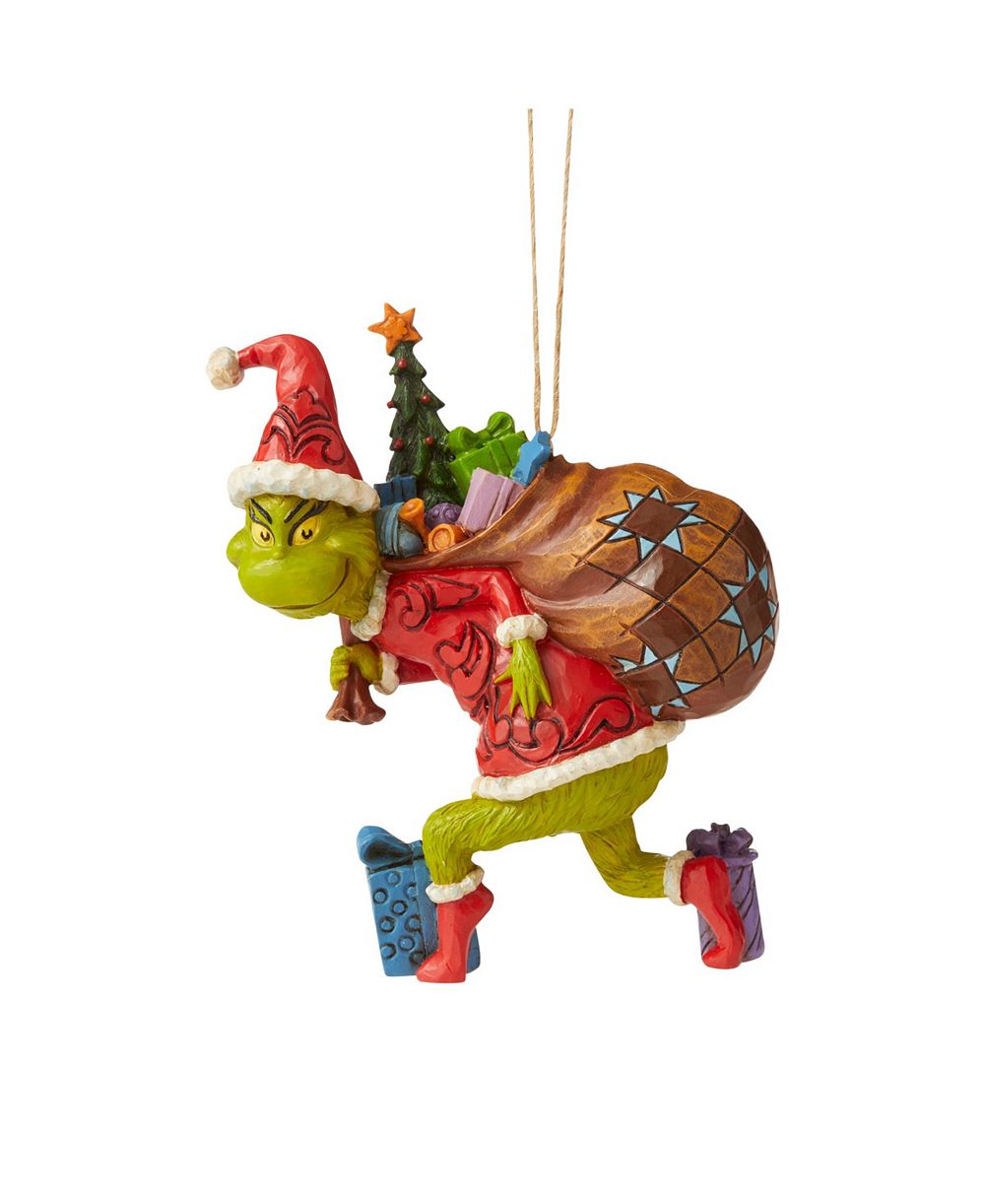 Украшение Jim Shore Grinch Grinch Tiptoeing