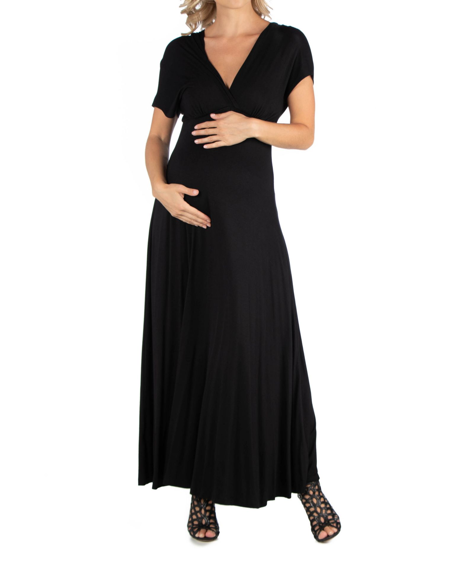 Женское платье 24seven Comfort Apparel Maternity Maxi
