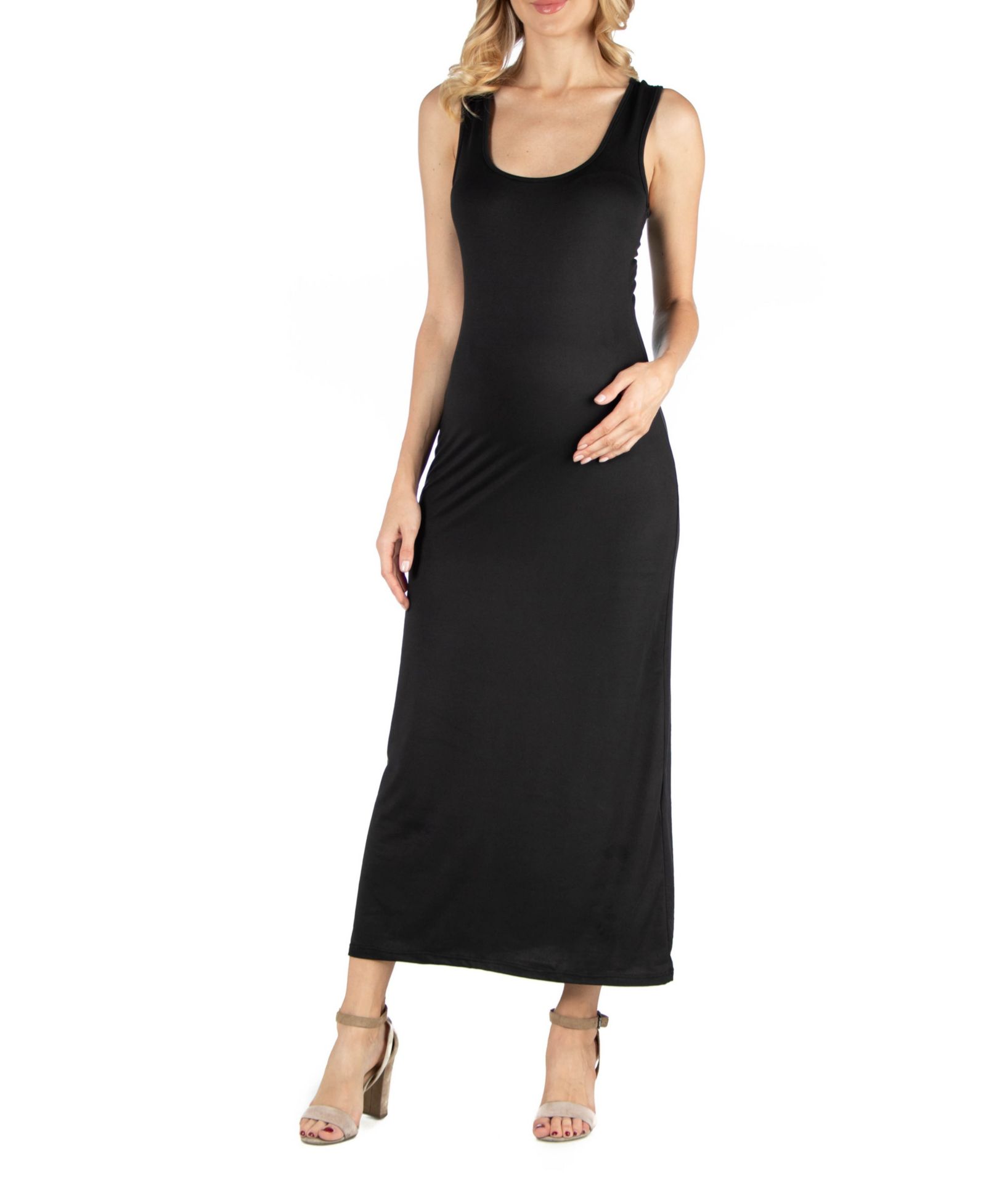 Женское платье 24seven Comfort Apparel Maternity Maxi Dress