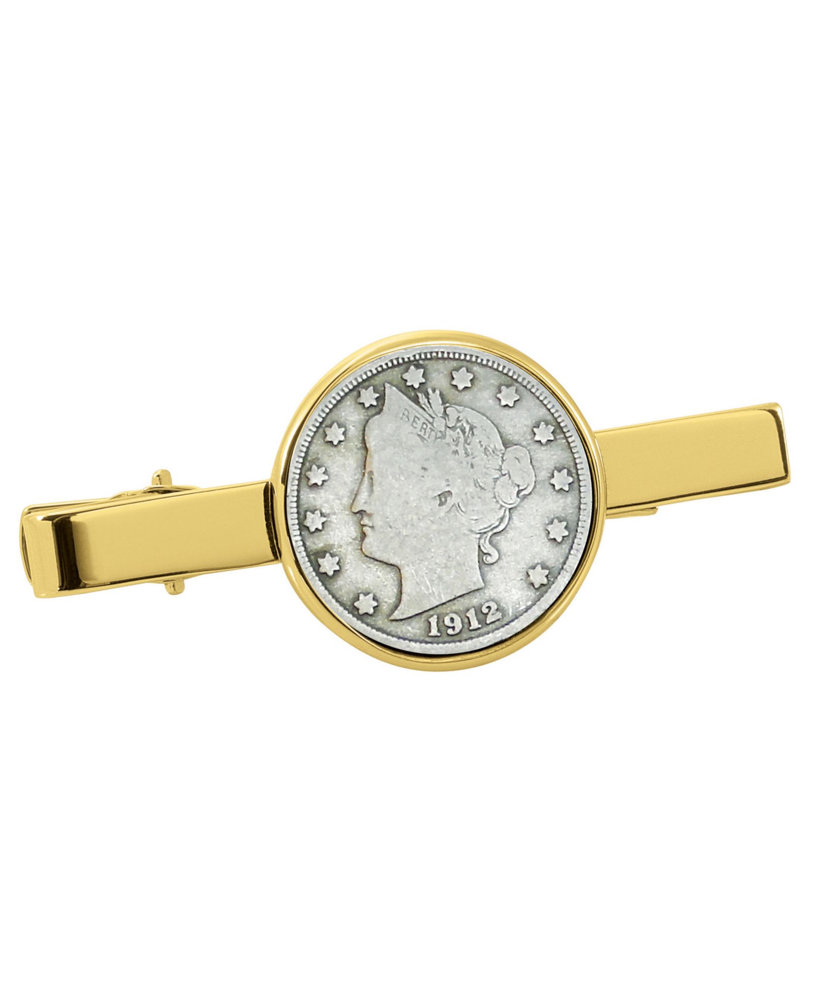 American Coin Treasures Liberty Nickel Coin Tie Clip