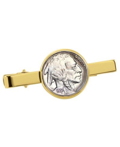 Зажим для галстука American Coin Treasures Buffalo Nickel Coin