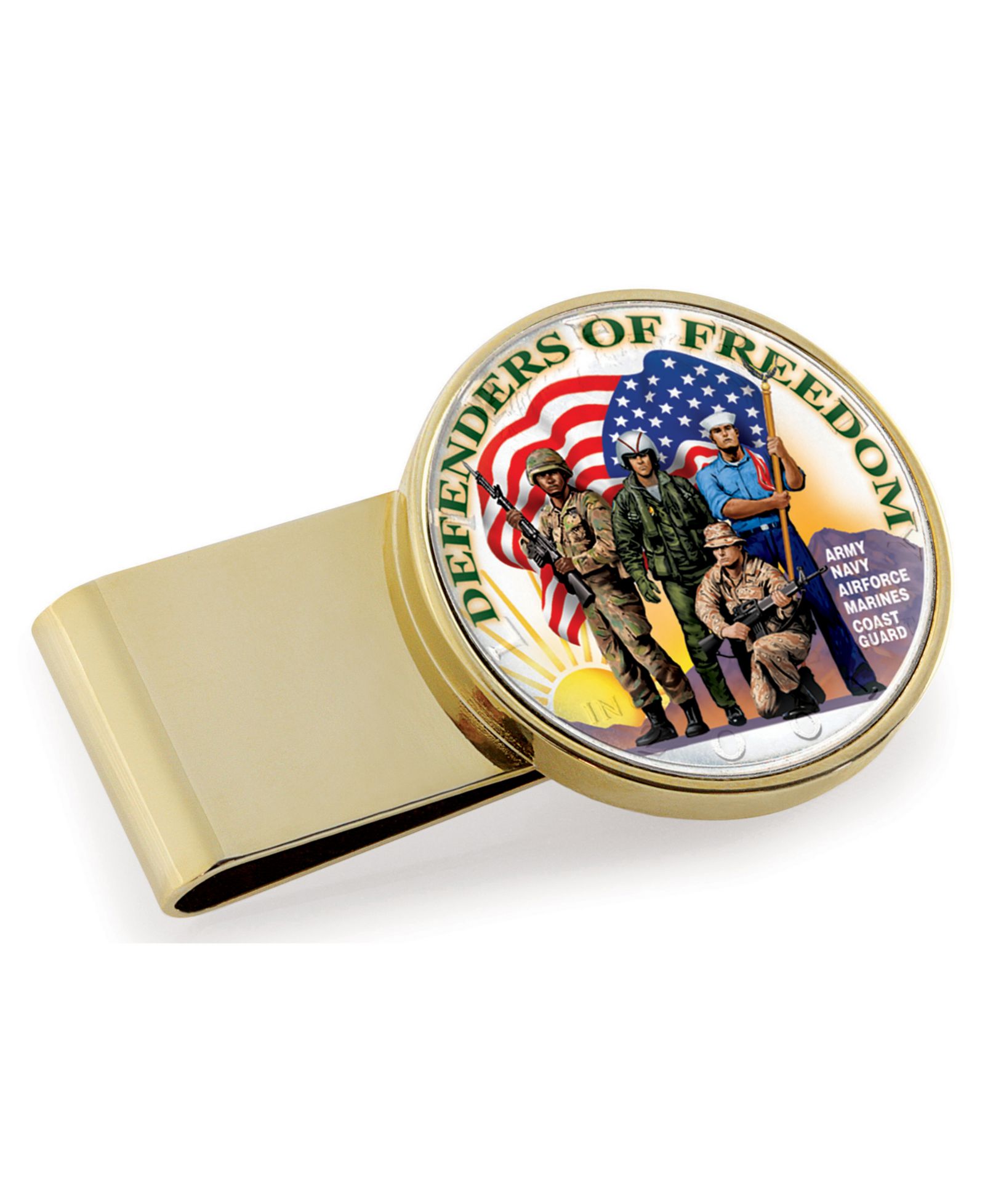 Мужской зажим для денег American Coin Treasures JFK Half Dollar