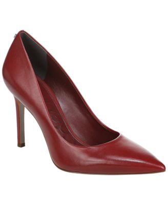 Deep Scarlet Leather