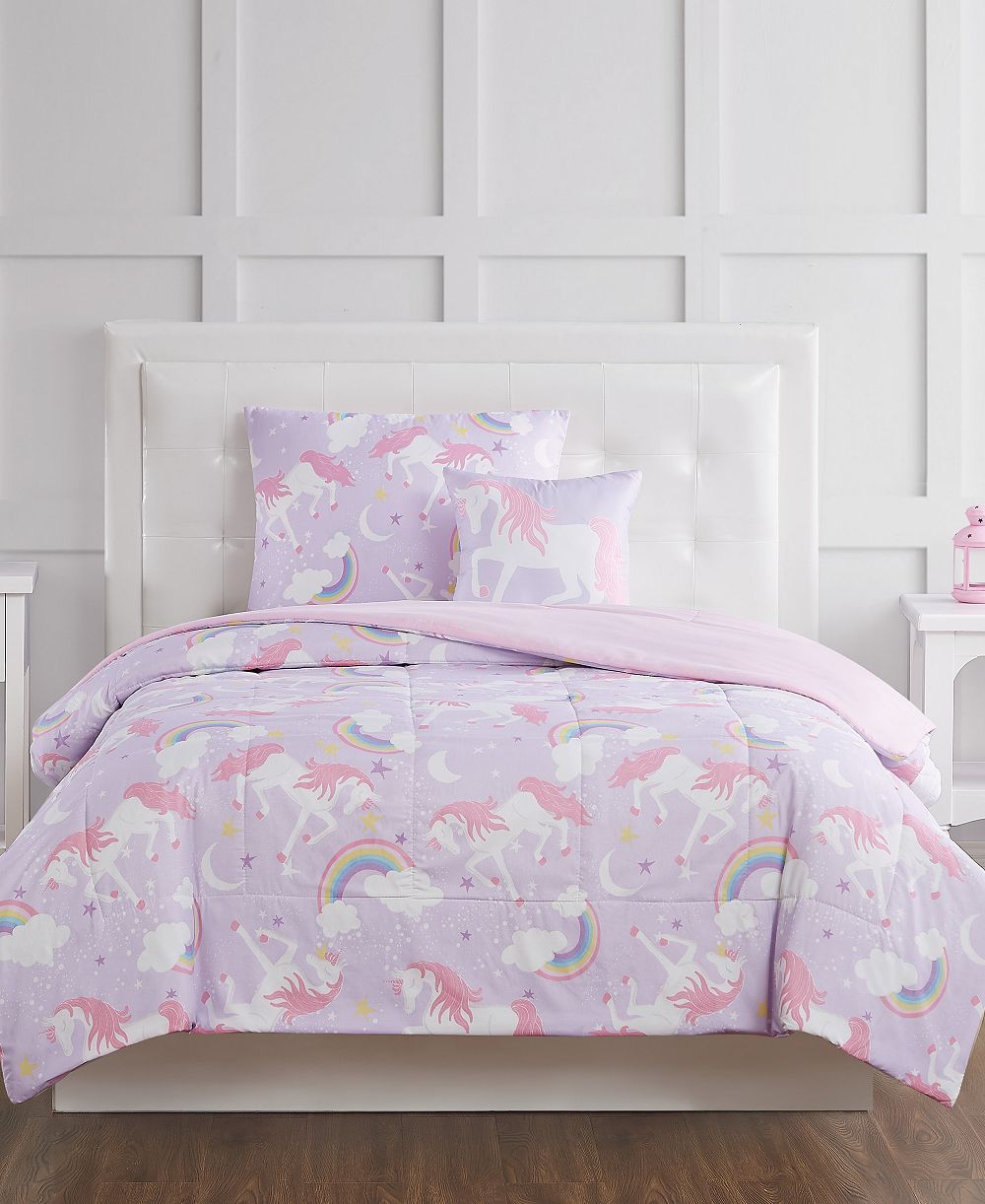 Комплект одеяла My World Kids Rainbow Unicorn 2-Pc. Twin