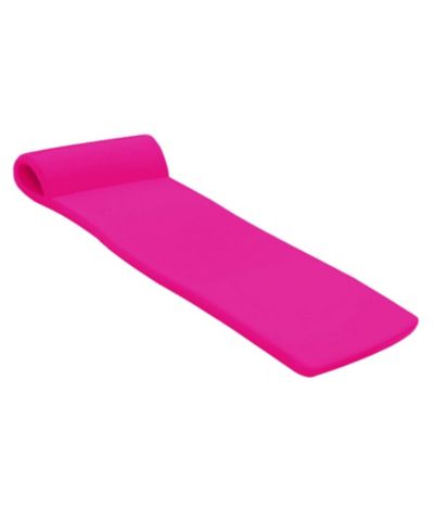 TRC Recreation Sunsation 1.75" Thick Foam Lounger Raft Pool Float, Flamingo Pink