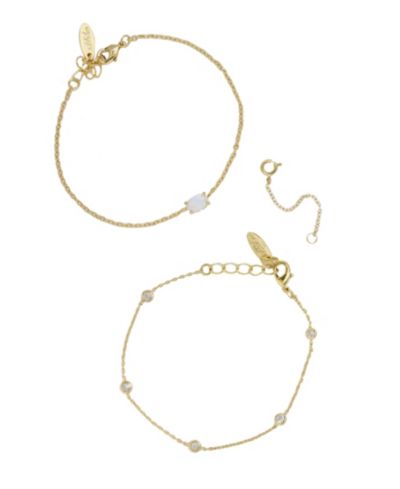 Женский набор браслетов ETTIKA Opal Crystal Dainty с удлинителем