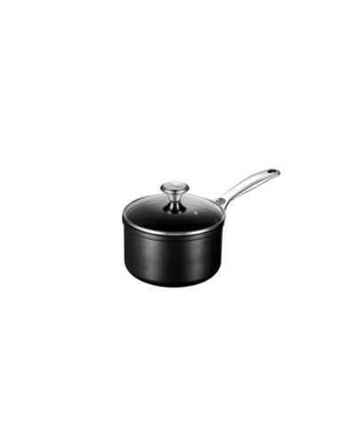 Le Creuset Hard Anodized Aluminum Nonstick 2-Qt. Saucepan with Lid