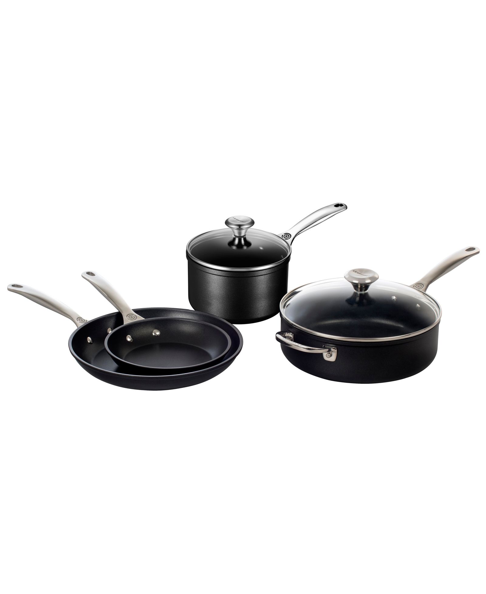 Набор посуды Le Creuset Hard Anodized Aluminum Nonstick 6-Pc. Cookware
