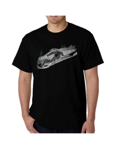 LA Pop Art Мужская футболка Ski T-Shirt