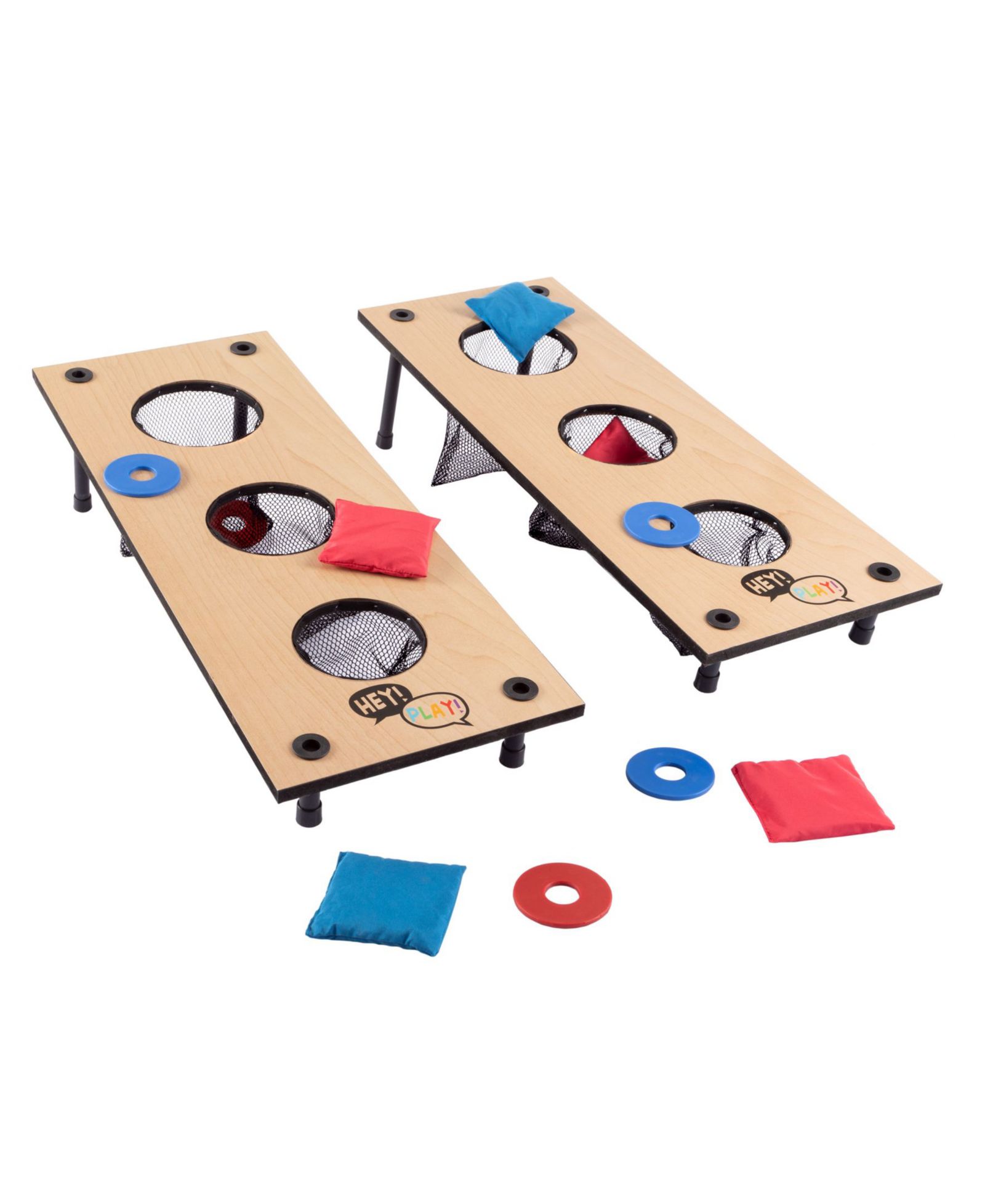 Набор игр Hey Play 2-In-1 Washer Pitch And Beanbag Toss для детей и взрослых