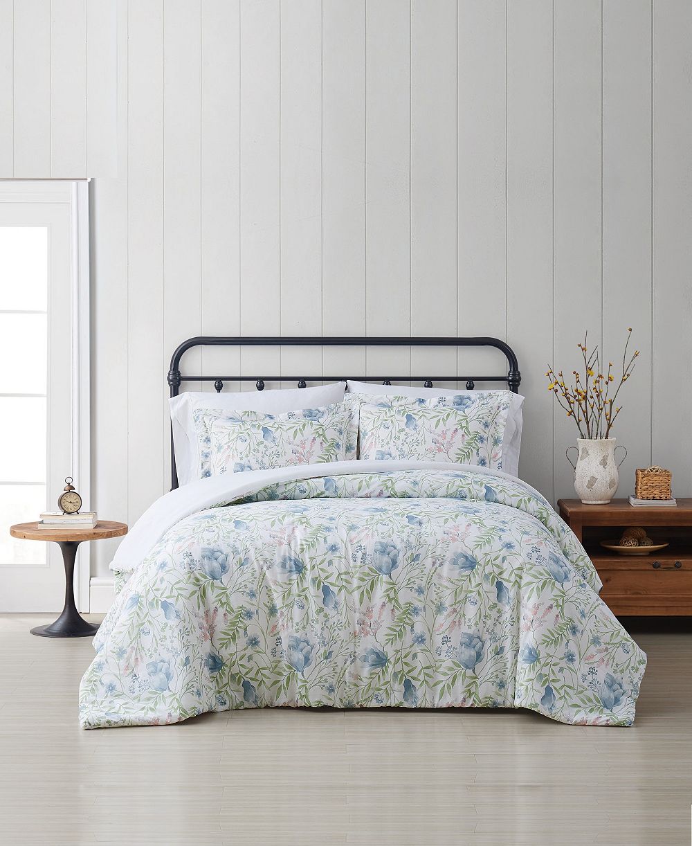 Cottage Classics Field Floral набор из 3 предметов, пододеяльник, Full/Queen