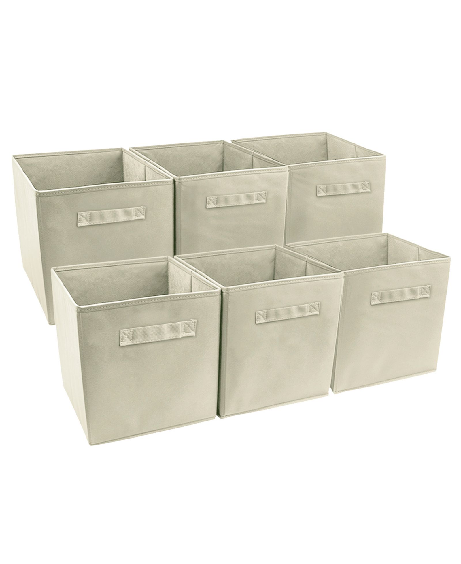 Складные тканевые контейнеры для хранения Sorbus 11 Inch 6 Pack с ручками
