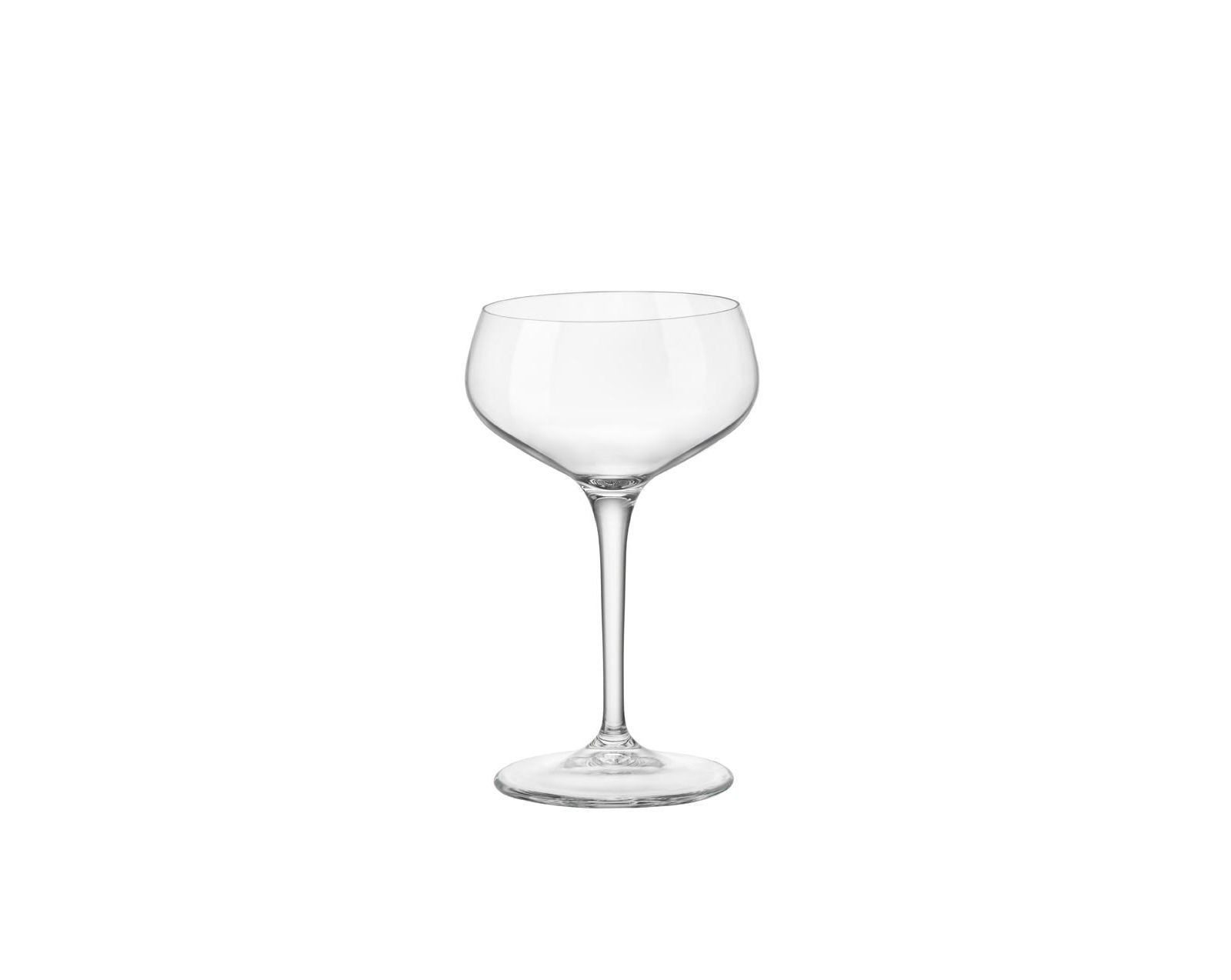 Bormioli Rocco Novocento Cocktail Coupe 8.5 oz. Stemware Set of 4