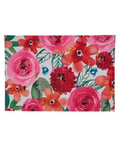 Набор салфеток Saro Lifestyle Santa Monica Floral, 4 шт.