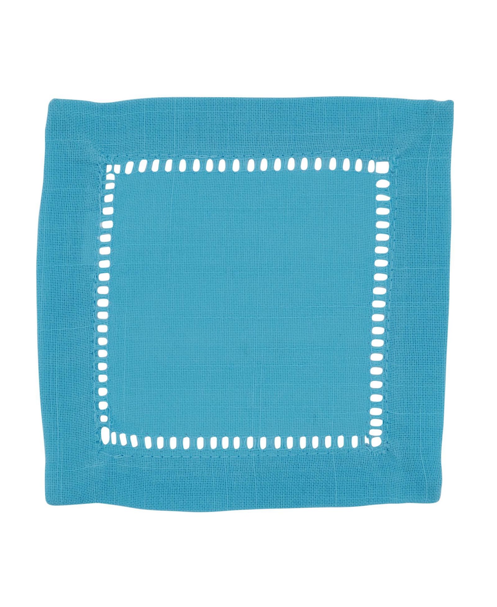 Набор салфеток для коктейлей Saro Lifestyle Hemstitched Border, 12 шт.