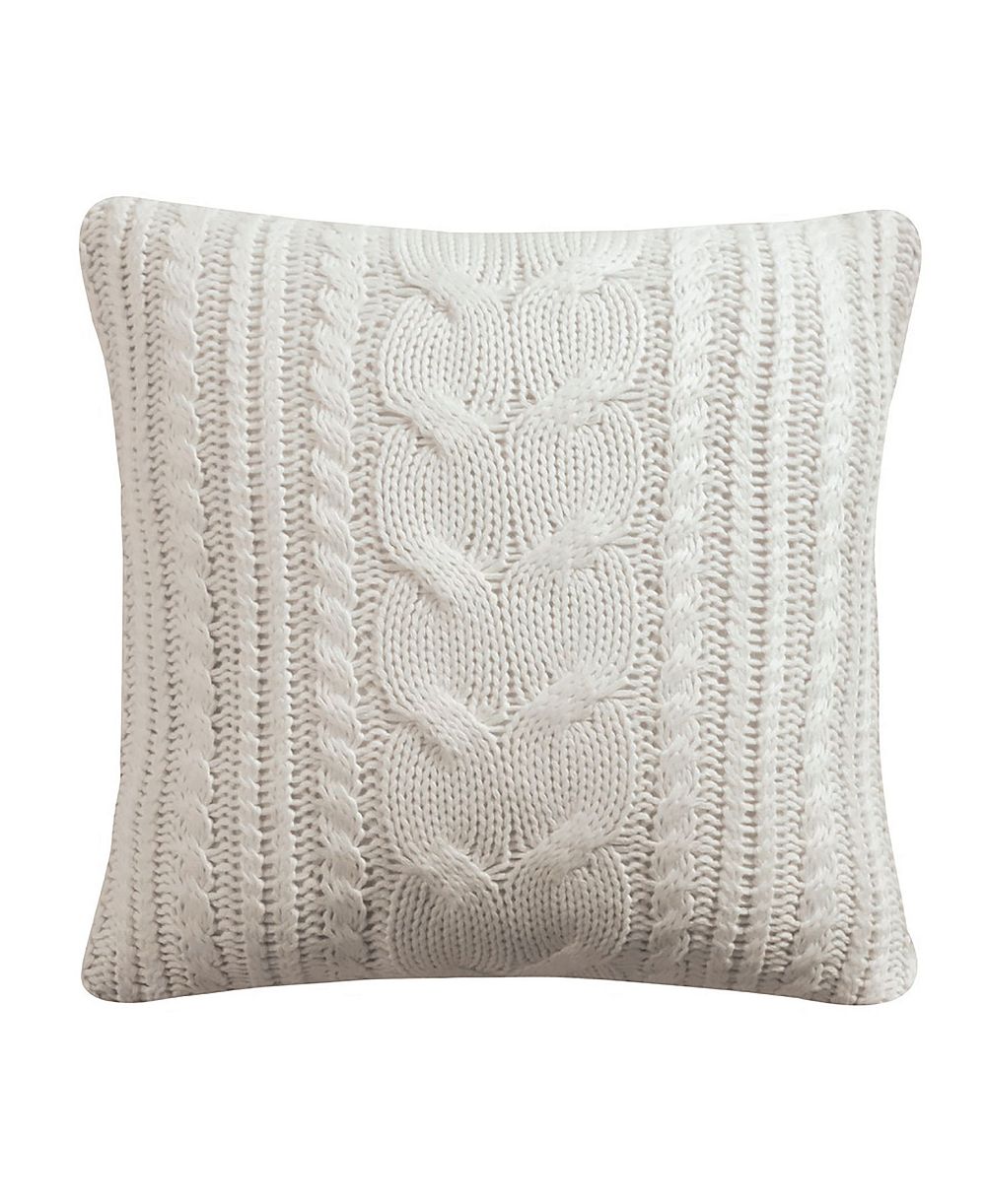 Levtex Camden Cable Knit Decorative Pillow, 18" x 18"