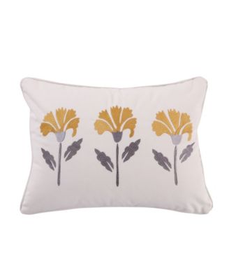 Декоративная подушка Levtex St. Claire Floral Embroidered 14" x 18"