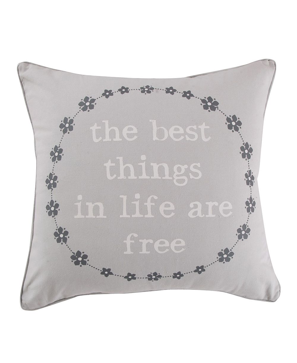 Levtex St. Claire Best Things In Life Decorative Pillow, 20" x 20"