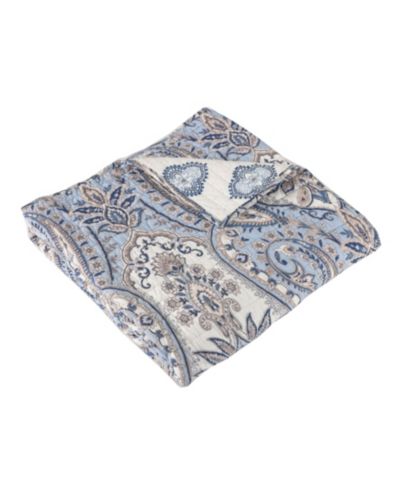 Декоративный стеганый плед Levtex Kasey Damask Reversible, 50" x 60"