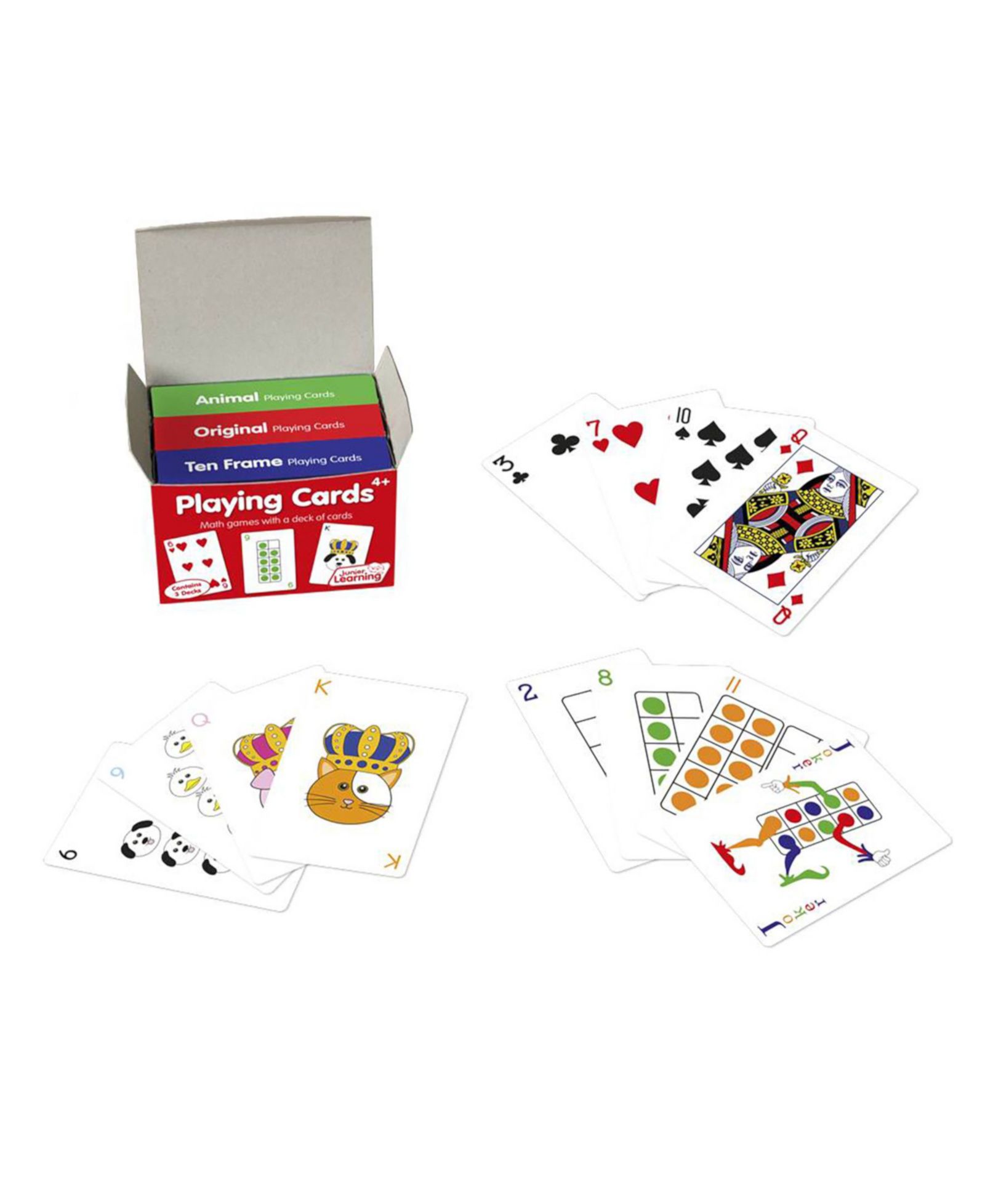 Детские игральные карты Junior Learning