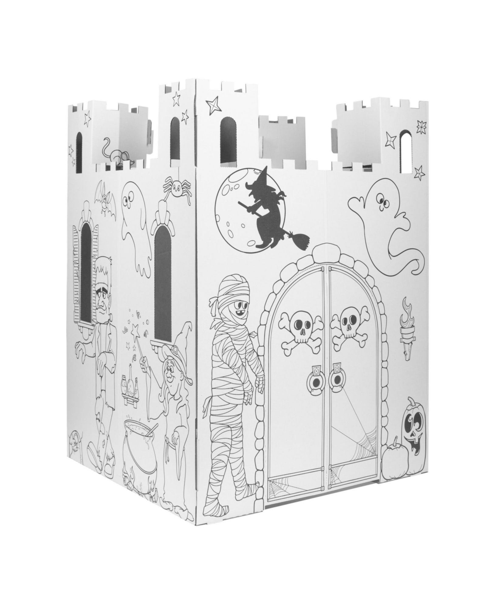 Картонный игровой домик Easy Playhouse Haunted Castle