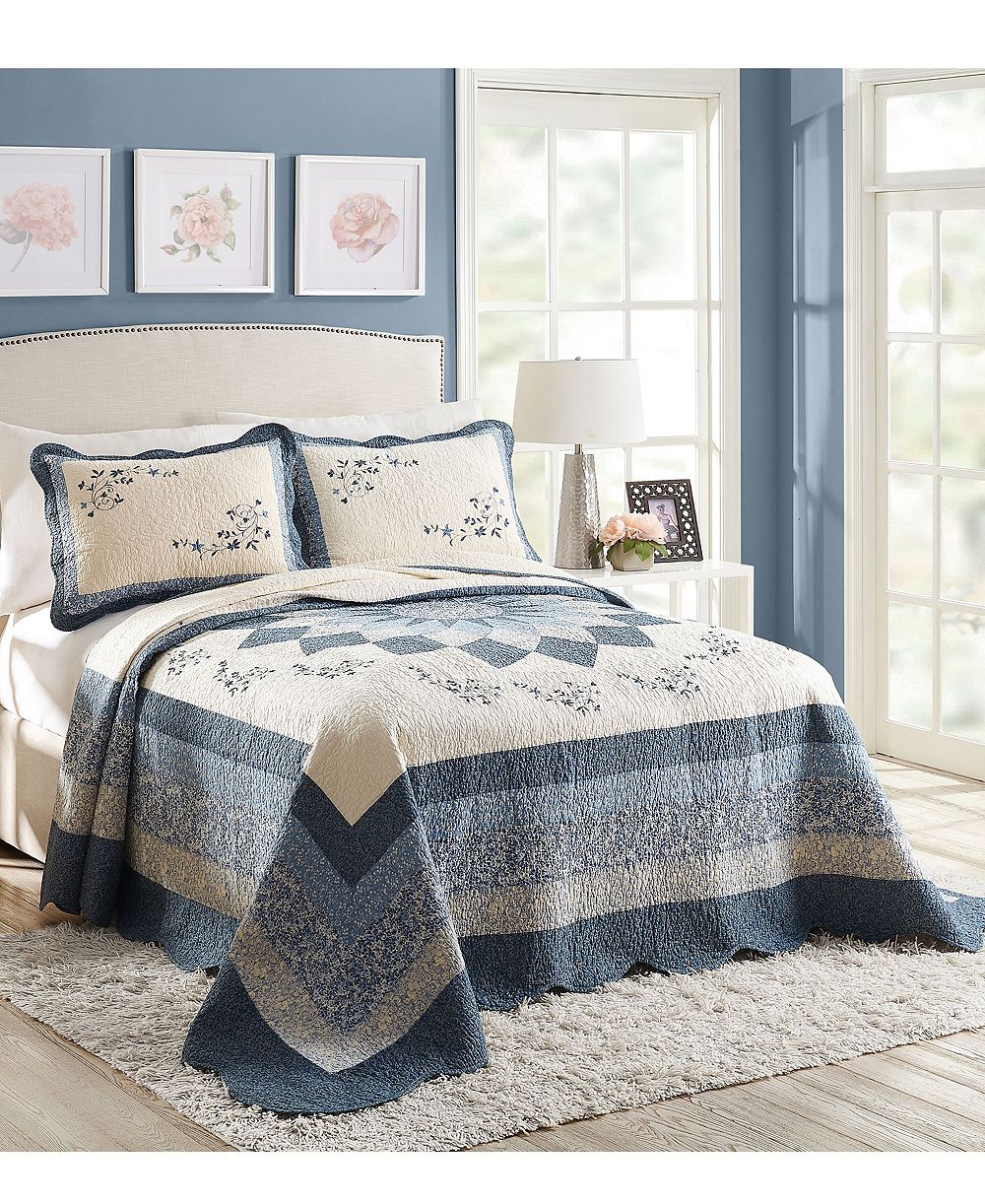 Modern Heirloom Charlotte Bedspread, King