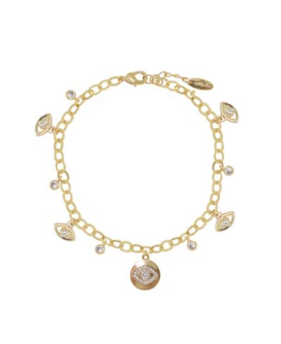 Браслет на ногу ETTIKA Third Eye Crystal Charm