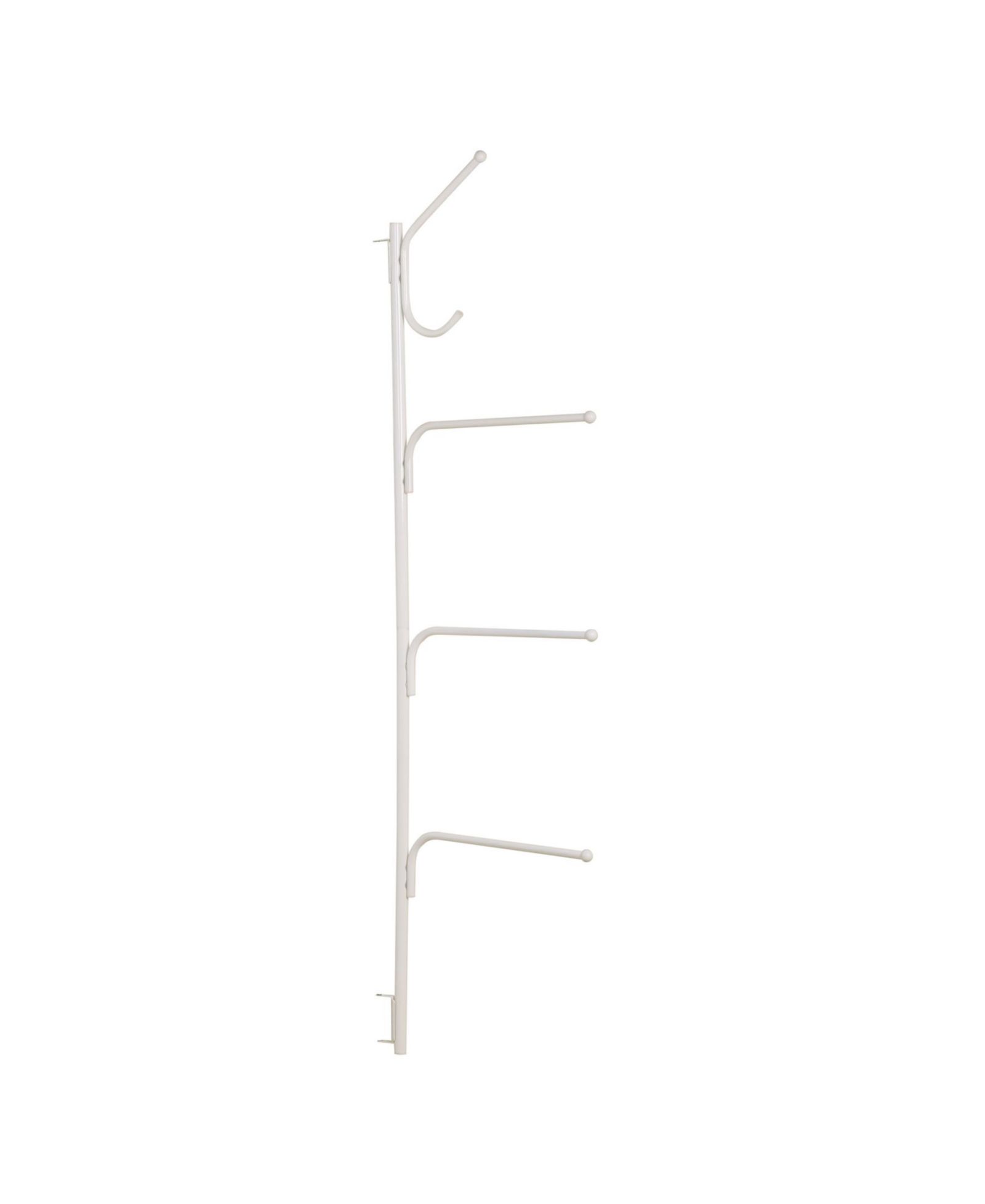 Household Essentials Hinge-It Clutterbuster Steel Valet Family Towel Bar