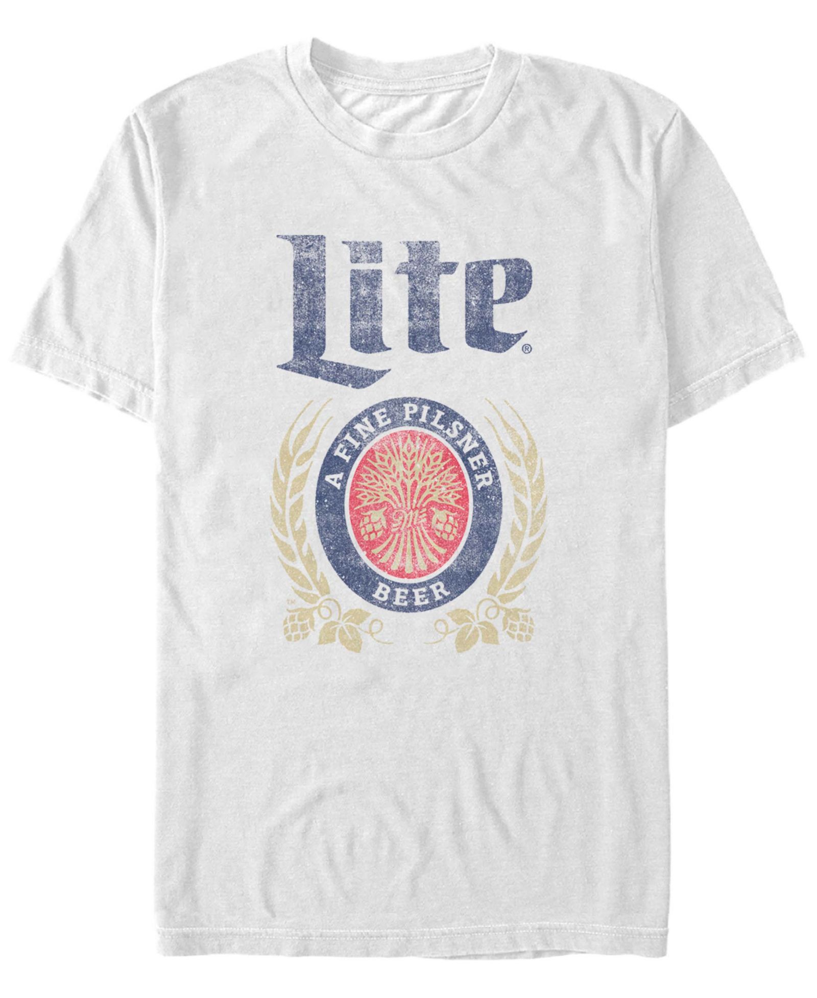 Fifth Sun Мужская футболка с логотипом Miller Lite, короткий рукав