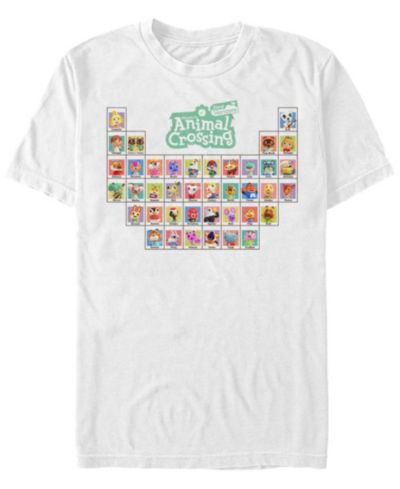 Мужская футболка Fifth Sun Animal Crossing Periodic Table с коротким рукавом