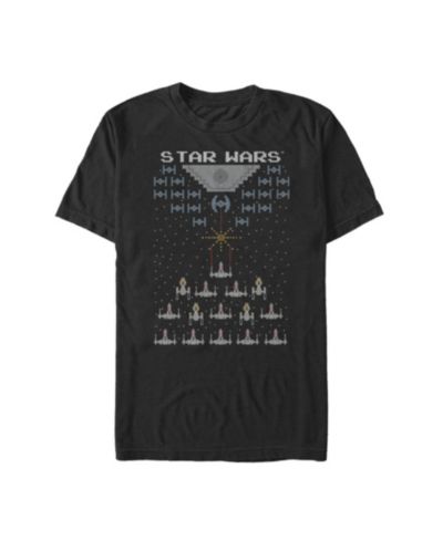 Fifth Sun Мужская футболка Star Wars Pixel Fight in Space 8-Bit