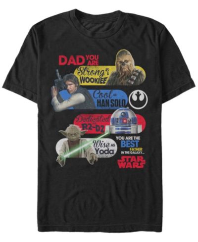 Мужская футболка Fifth Sun Star Wars Best Father in The Galaxy Short Sleeve T-shirt
