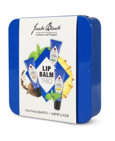 Набор бальзамов для губ Jack Black 3-Pc. Lip Balm Set