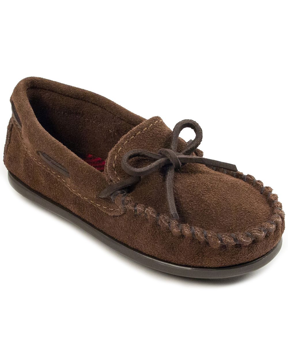 Мокрасины Minnetonka из замши для мальчиков (1-13)