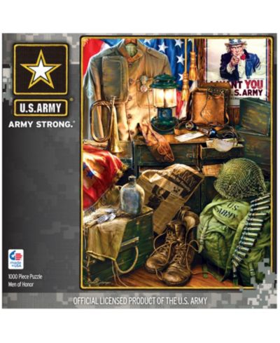 Masterpieces Puzzles Patriotic Men of Honor 1000-Piece Puzzle, Ages 13+
