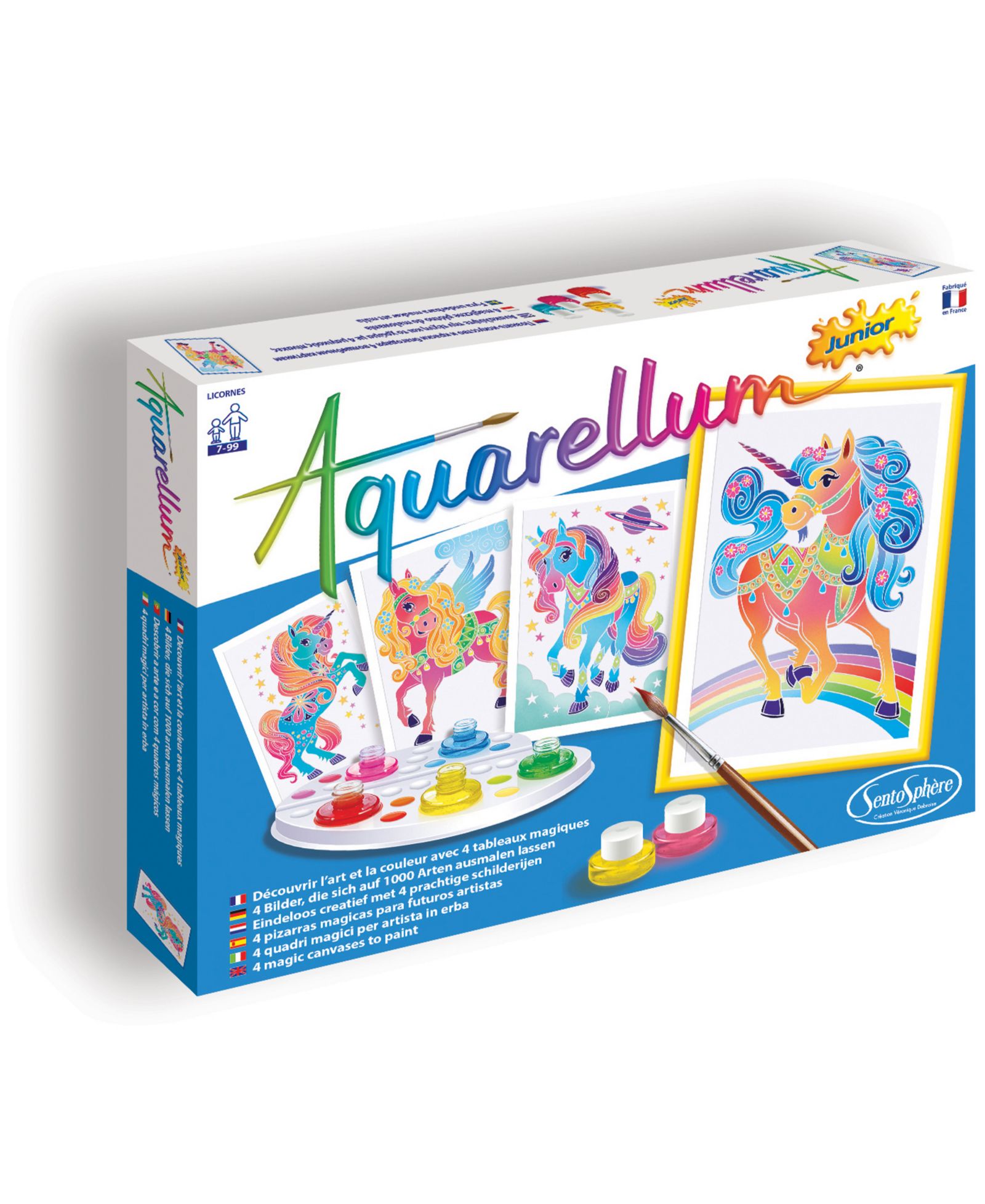 SentoSphere USA Aquarellum Junior - Unicorns