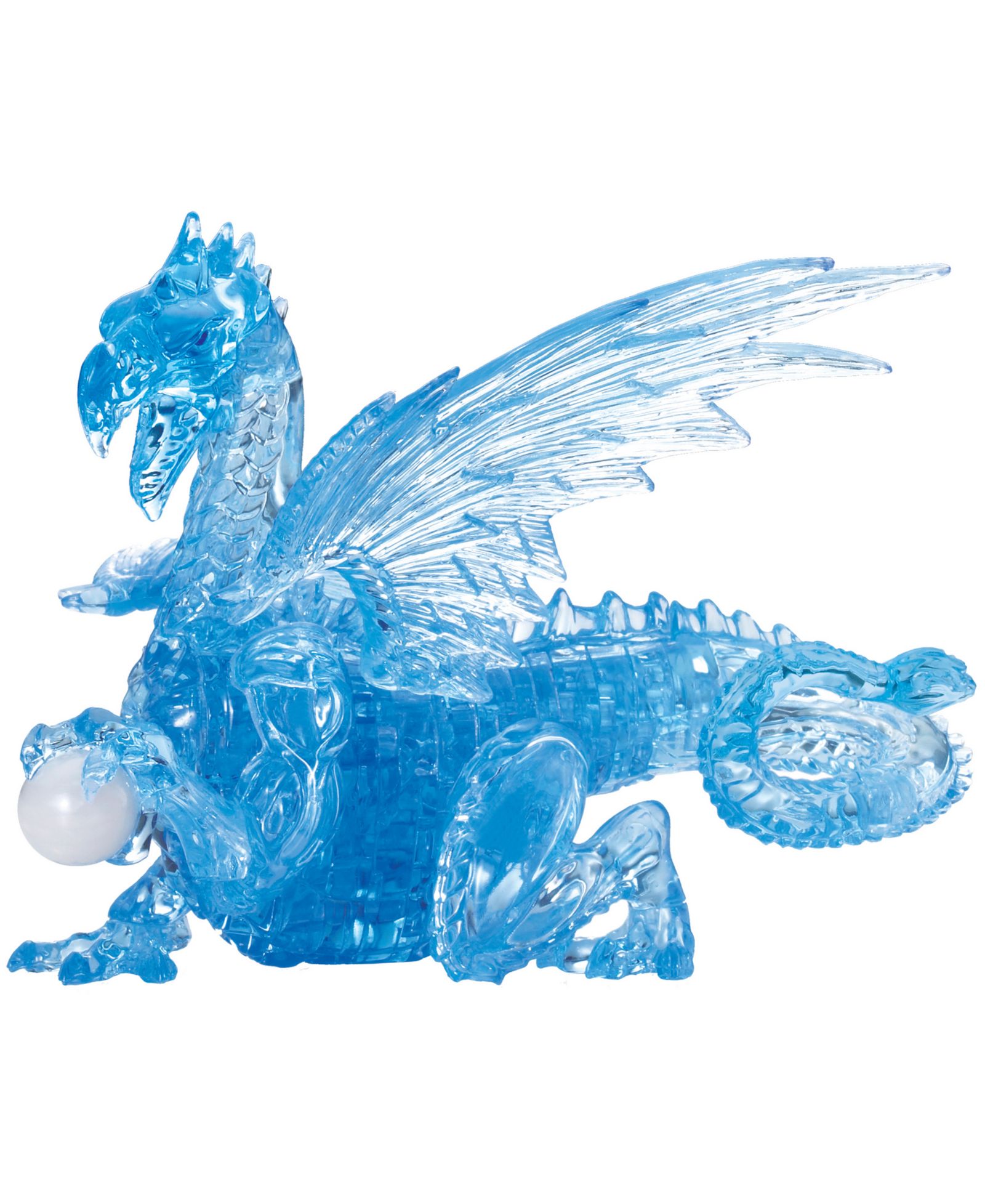 Bepuzzled 3D Кристальный пазл - Dragon Blue, 56 предметов