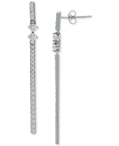 Серьги Giani Bernini Cubic Zirconia Linear Bar