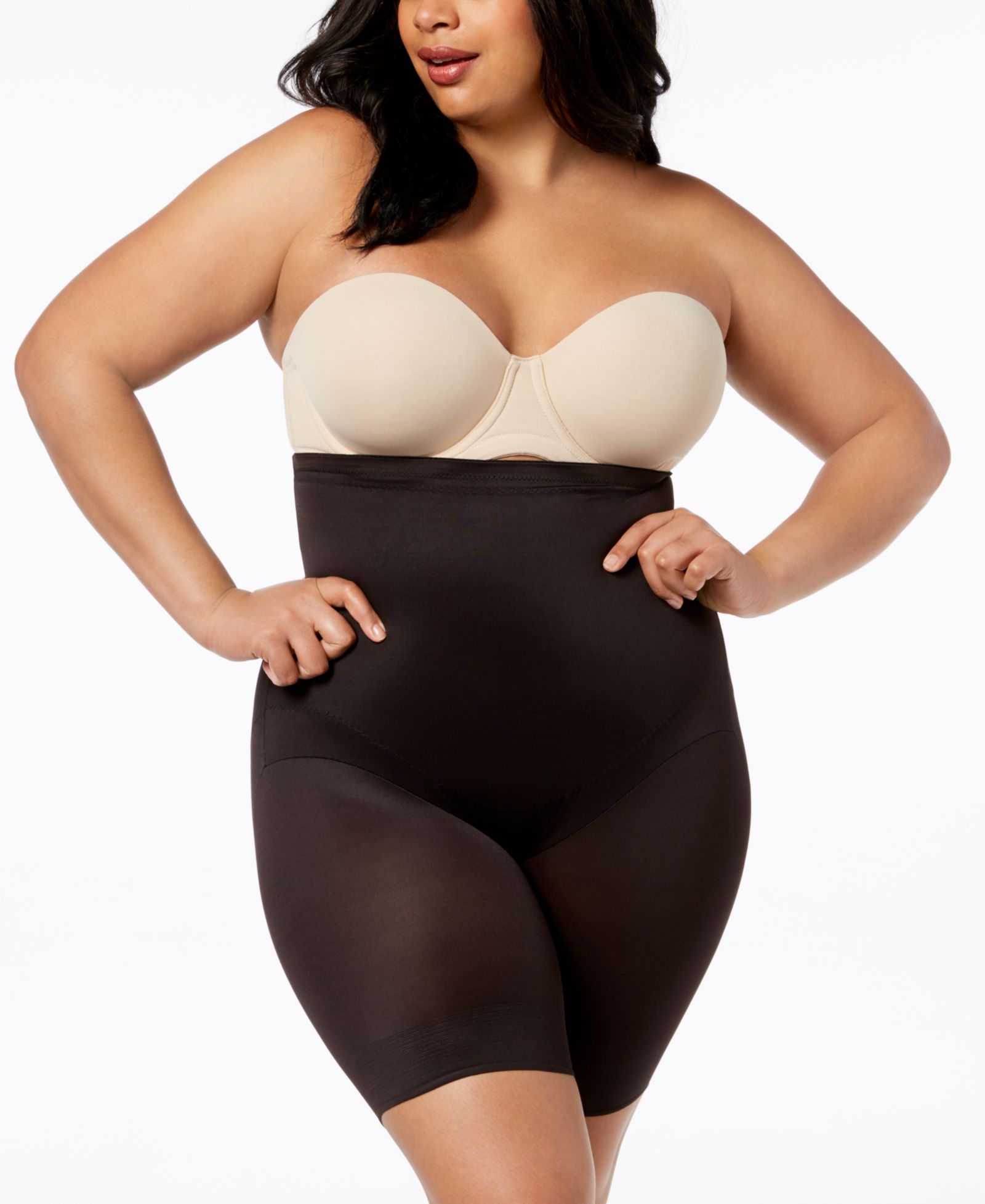 Miraclesuit Women's  Extra Firm Tummy-Control Flex Fit High-Waist Thighslimmer 2909