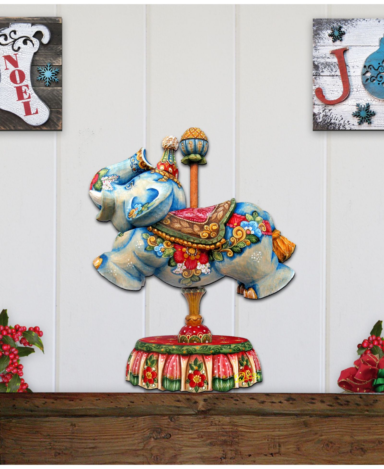 Декор Designocracy Carousel Elephant
